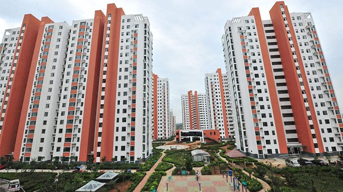 靖西青岛某小区住宅楼沉降纠偏加固工程项目